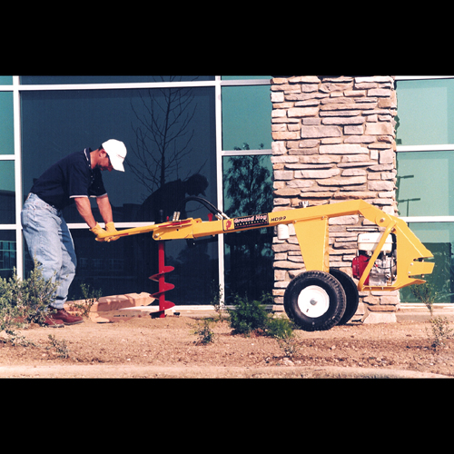 Towed Groundhog HD99 Hydraulic Post Hole Digger Towed Groundhog HD99 Hydraulic Post Hole Digger